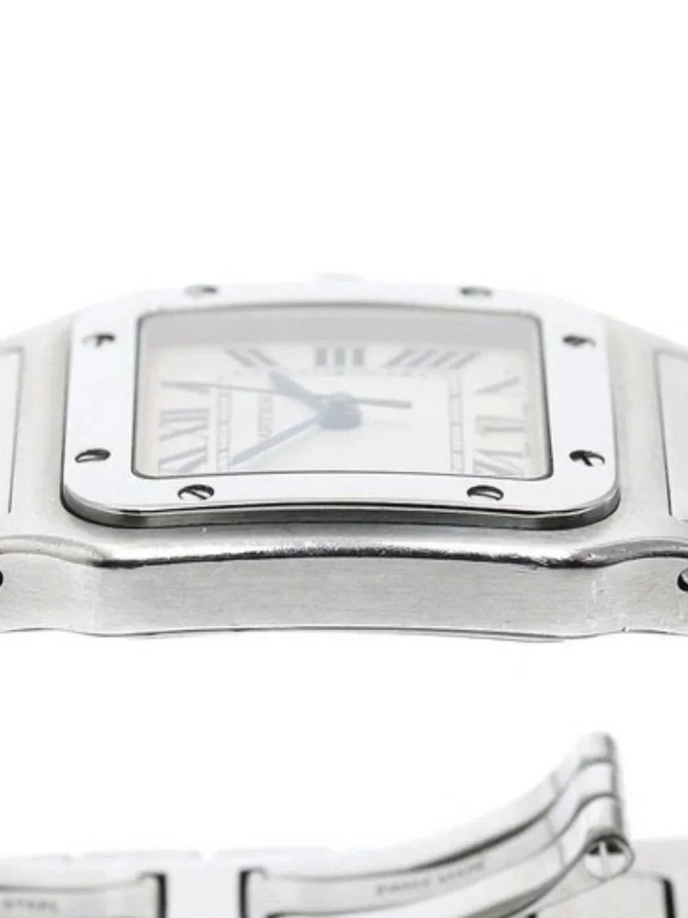 CARTIER Santos GalbeeLM W20060D6 Date Beige Dial Quartz Men's Watch_962308